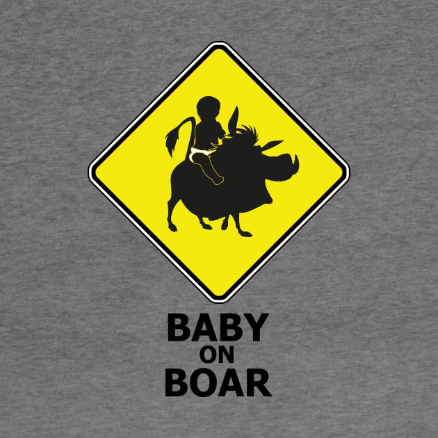 Baby on Boar by Xieghu